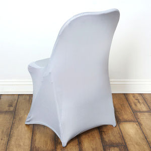 White Chair Covers for Parties QTY:60
